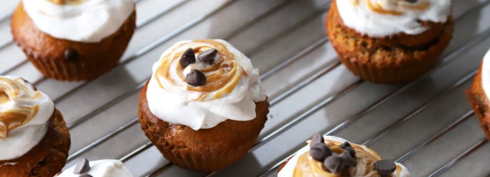 Peanut Butter Choc-Chip Muffins