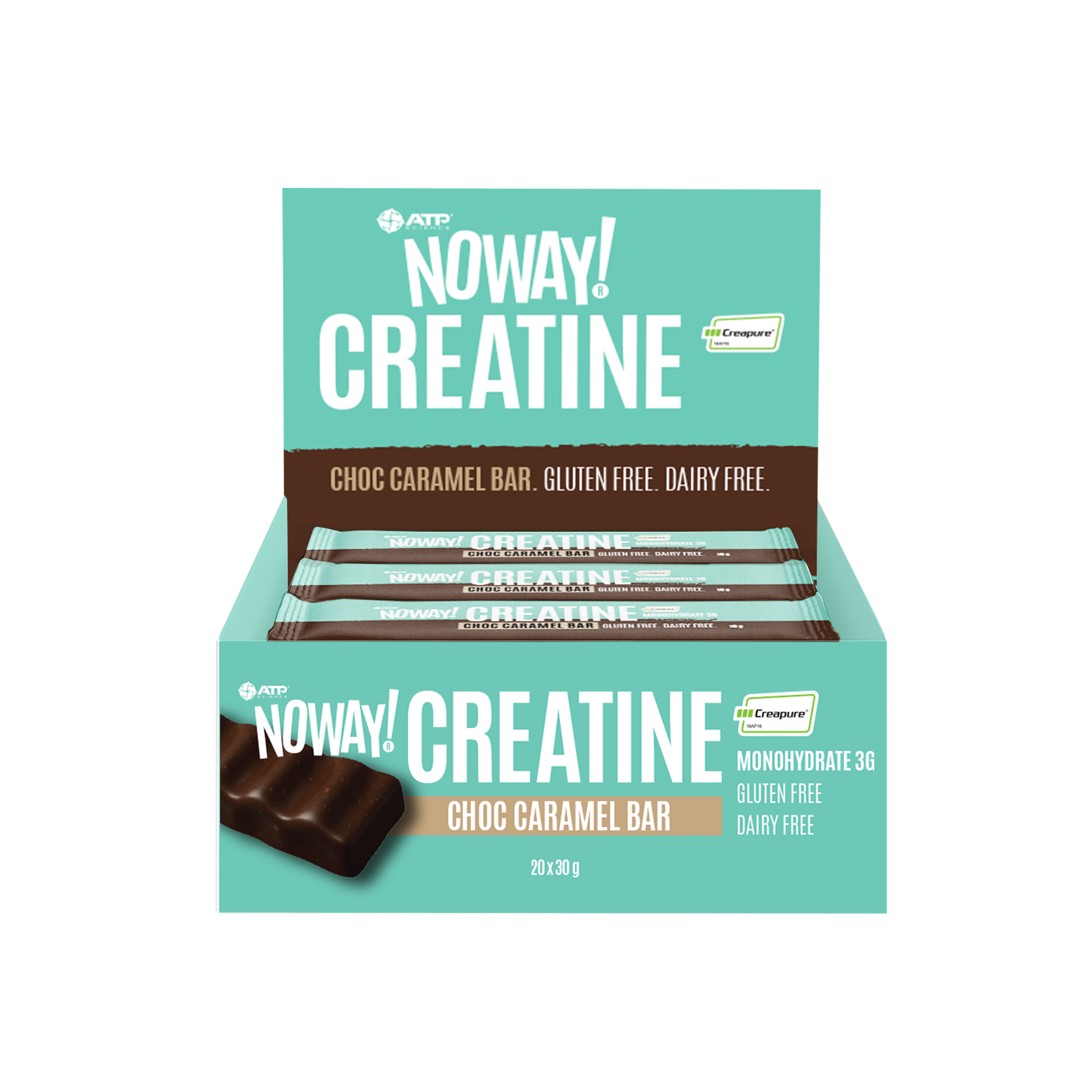 NOWAY!® Creatine Choc Bar - Caramel