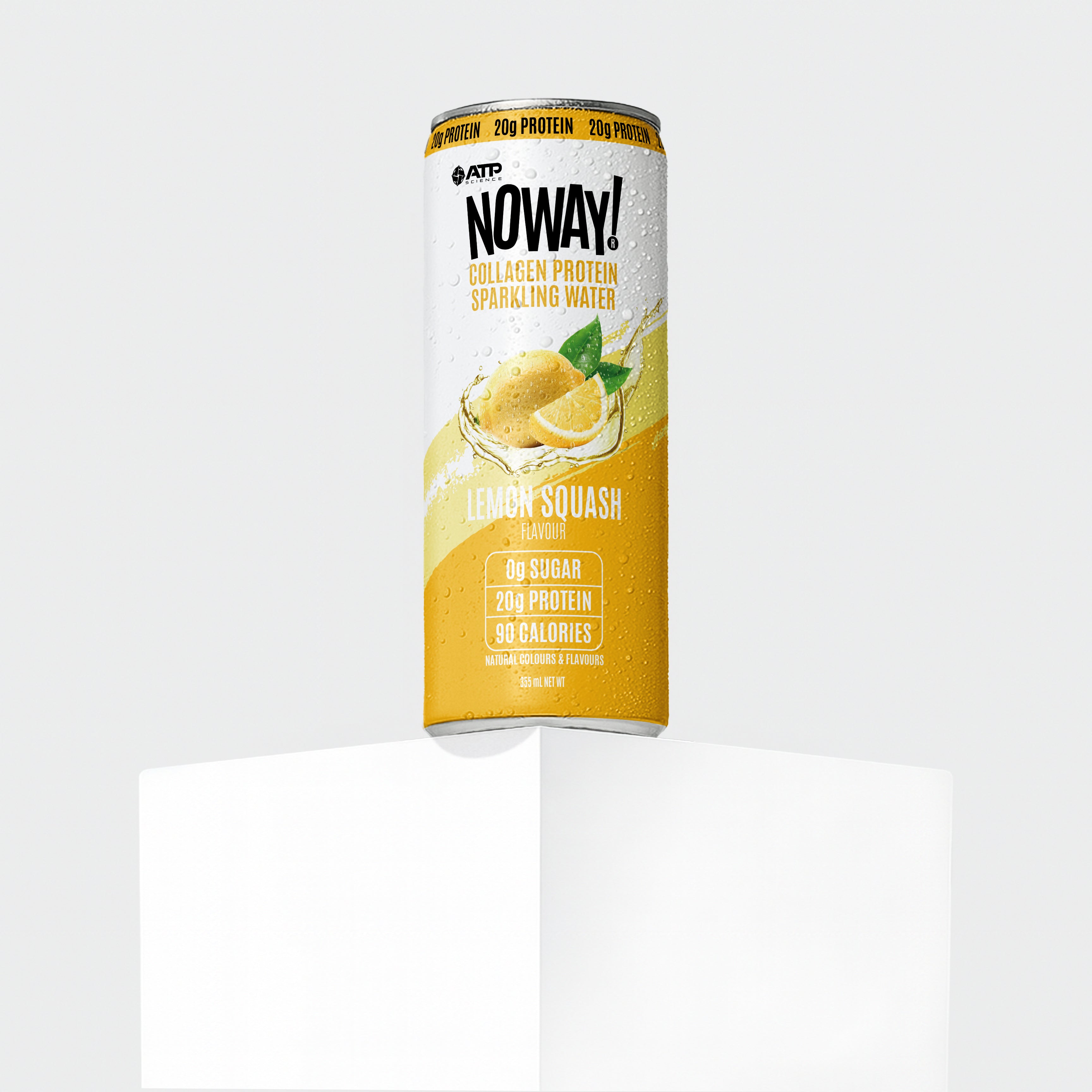 NOWAY!® Collagen Protein Sparkling Water - Lemon Squash
