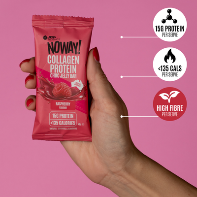NOWAY! Collagen Raspberry Jelly Box - 16 Pack