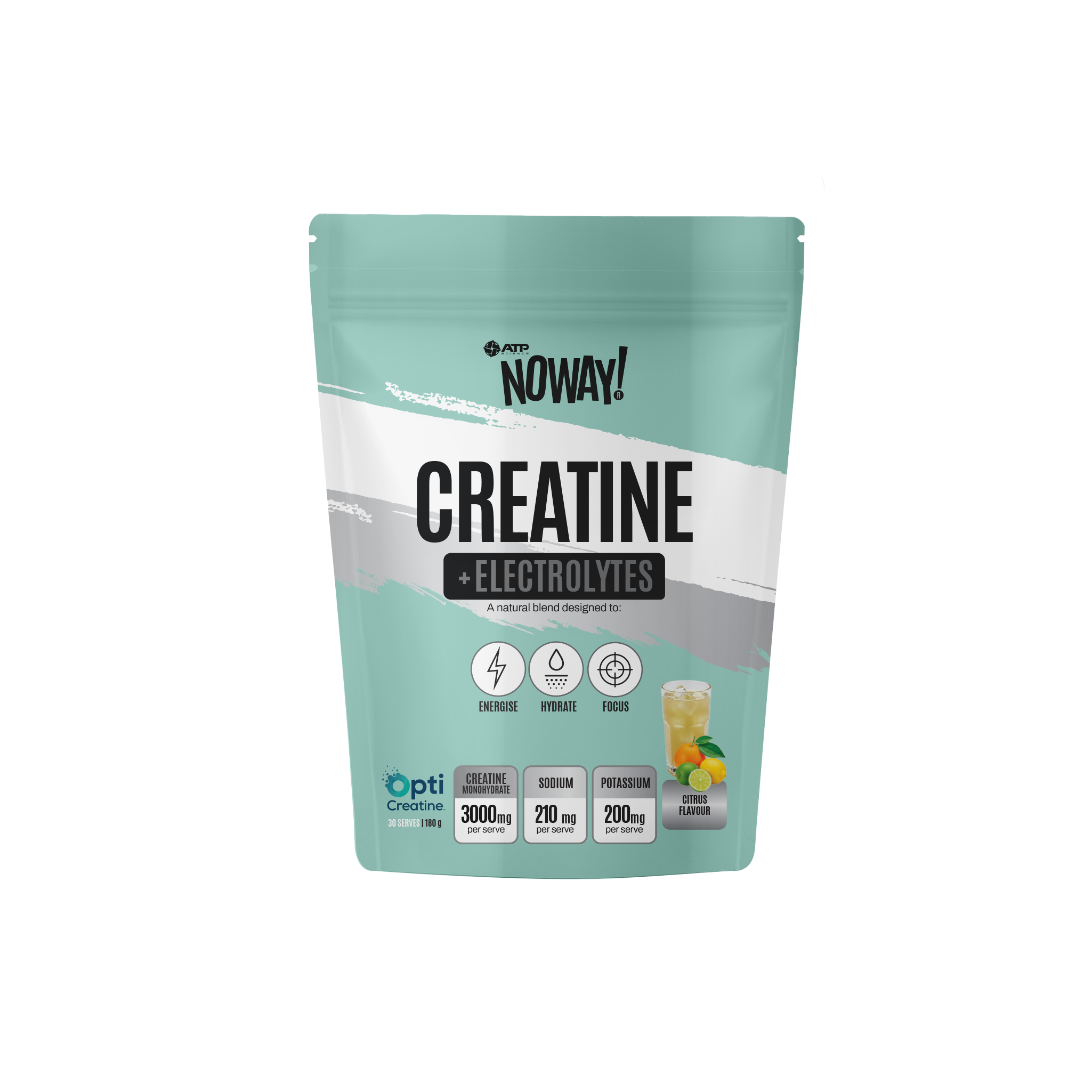 NOWAY!® Creatine + Electrolytes - 180g