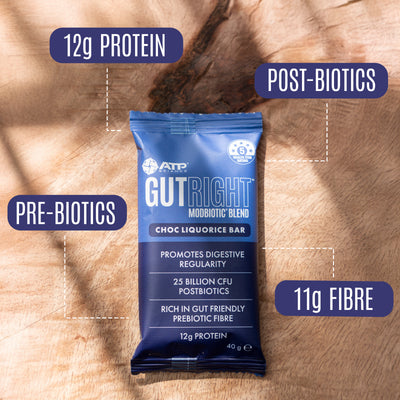 Gutright™ Bar Box of 18 - Liquorice