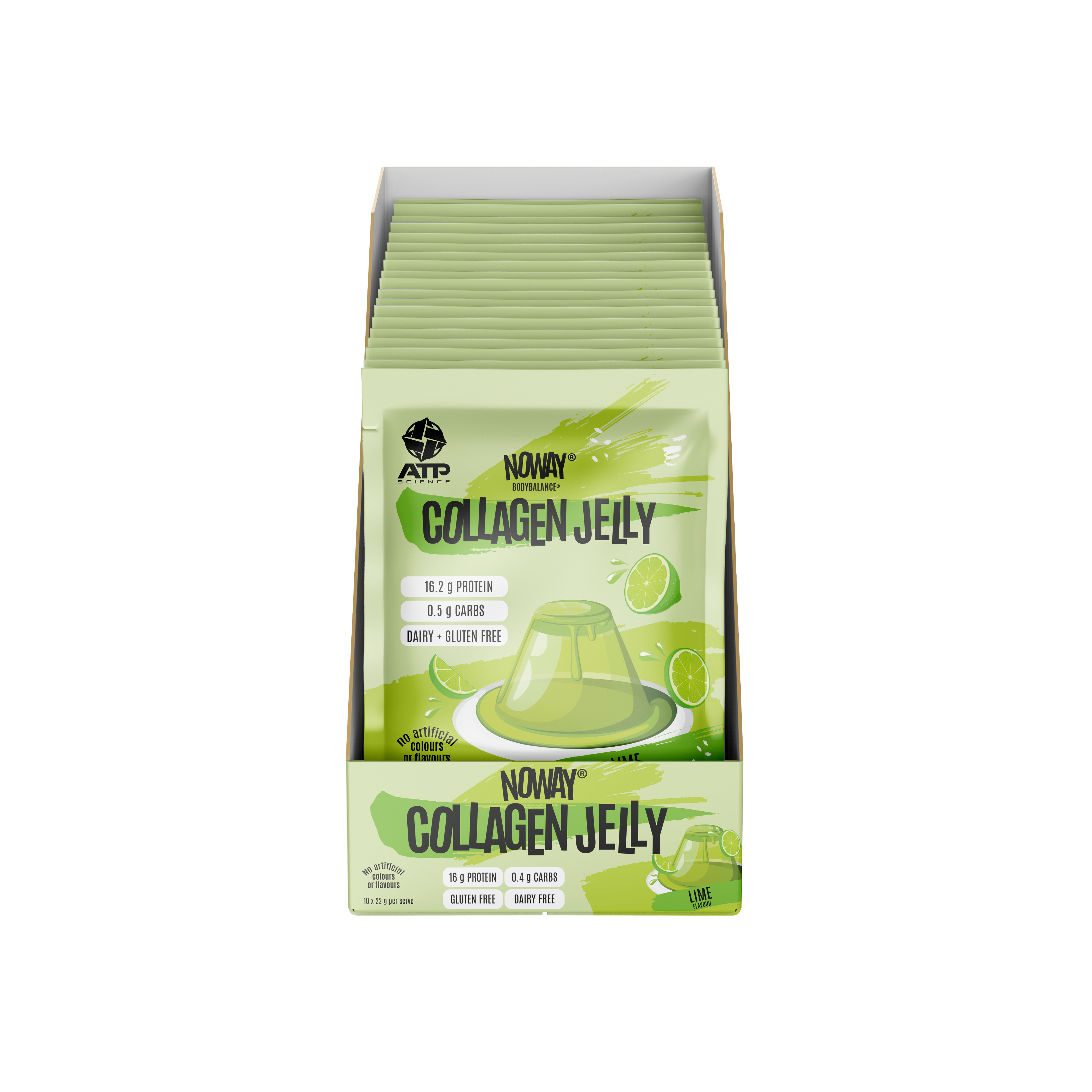 NOWAY!® Protein Jelly 10pk - Lime