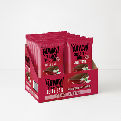 NOWAY!® Collagen Jelly Bar Box of 14 - Cherry Coconut