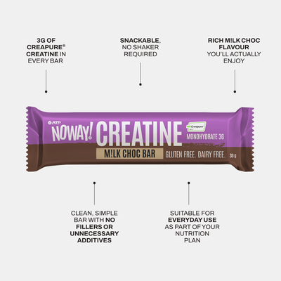 NOWAY!® Creatine Choc Bar - M!lk Choc