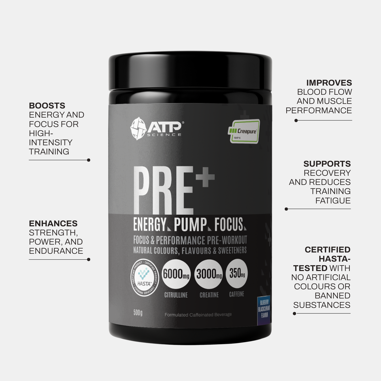 Pre Plus - Blueberry Blackcurrant