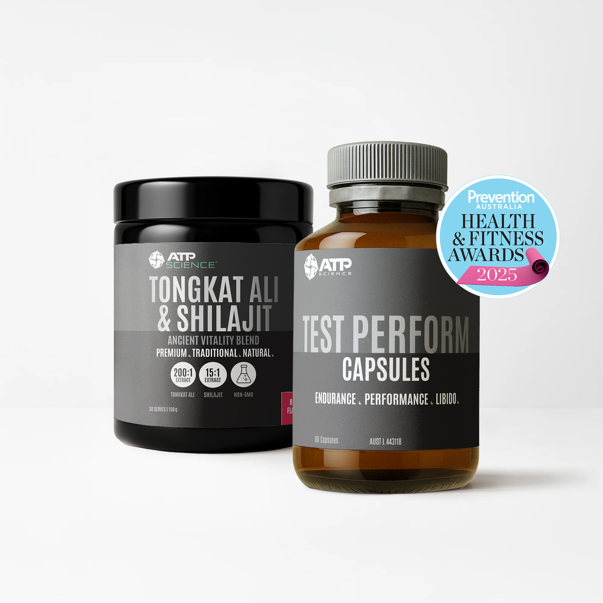 Test Perform & Tongkat Ali + Shilajit Bundle