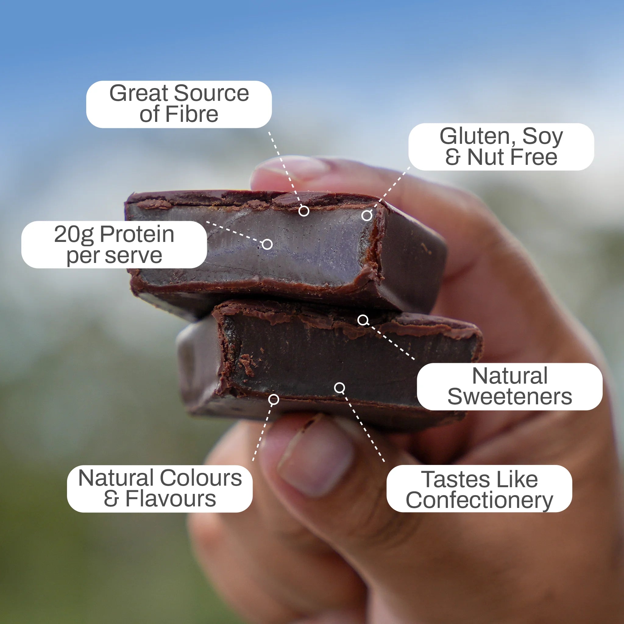 NOWAY!® Collagen Jelly Bar Box of 12 - Choc Orange